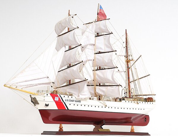 Us. Coast Guard Eagle E.E. Sailing Model Ship